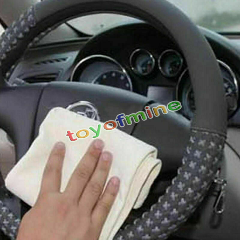 Natural Shammy Chamois Leather Car Cleaning Towels Drying Car Washing Cloth AU