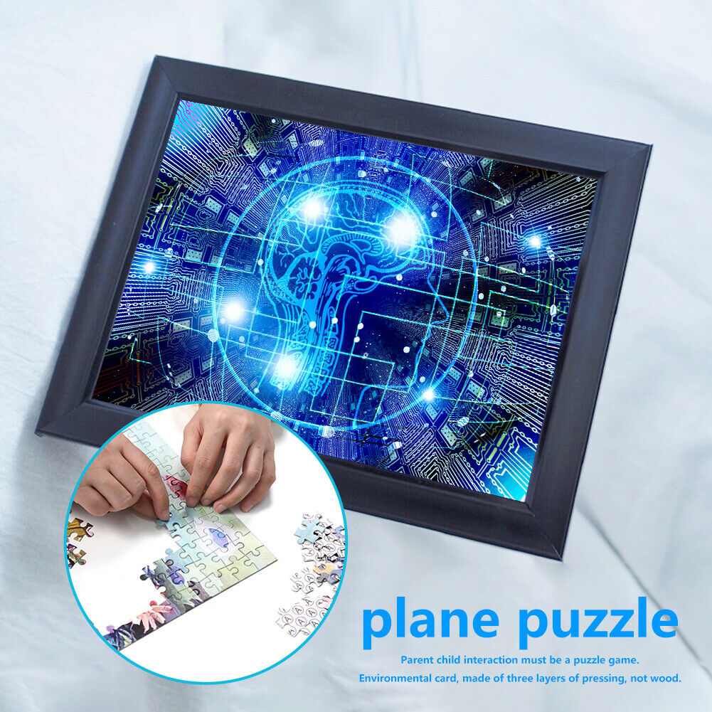 1000pcs DIY Brainstorm Picture Puzzle Educational Learning Assembling Toys @