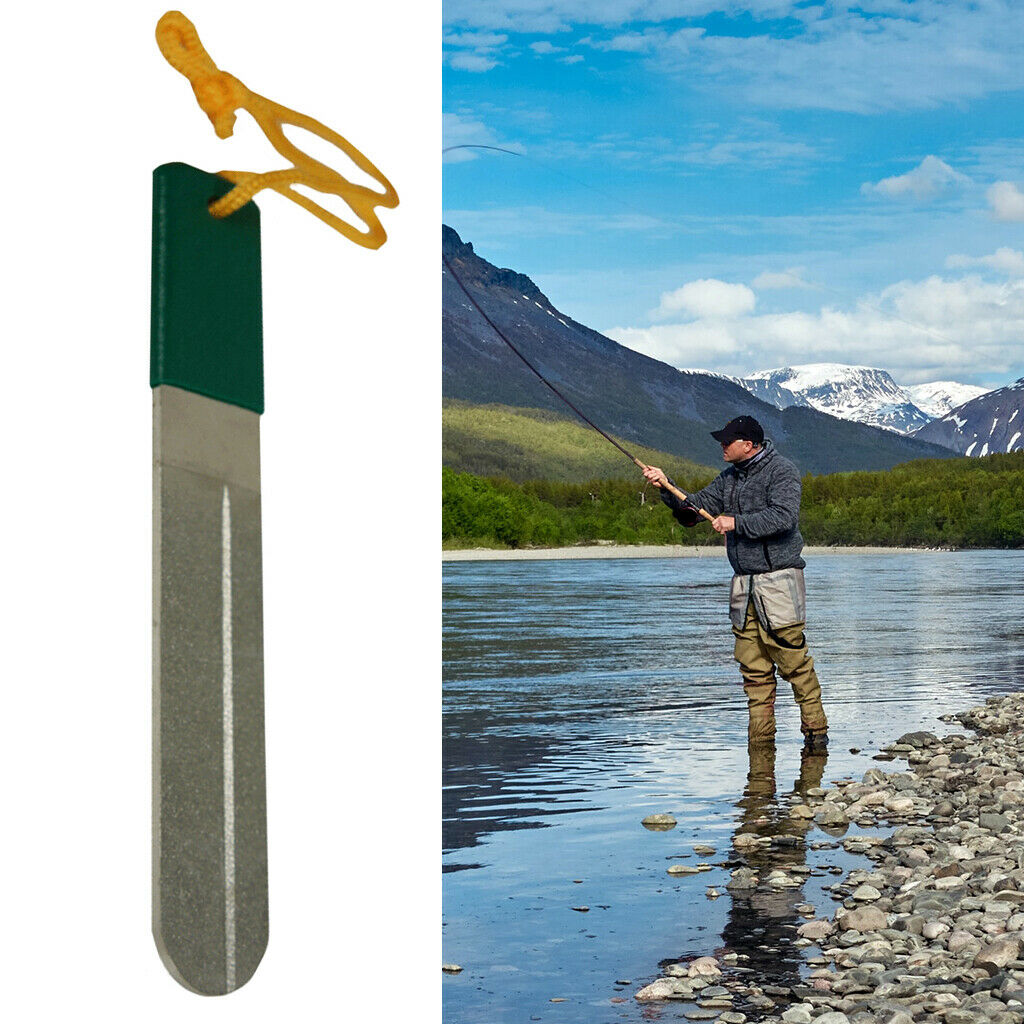 Fishing Hook Sharpener Survival Camping Hunting Fishing Accessories Tool 6''