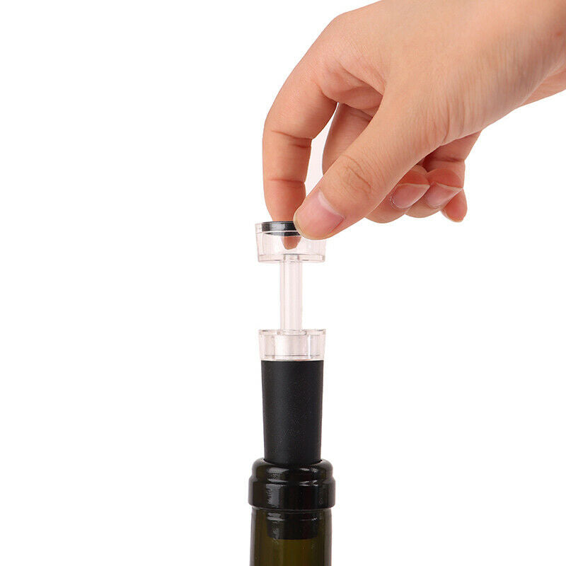 Red Wine Bottle Preserver Air Pump Stoppers Vacuum Sealed Saver Vacuum St.l8