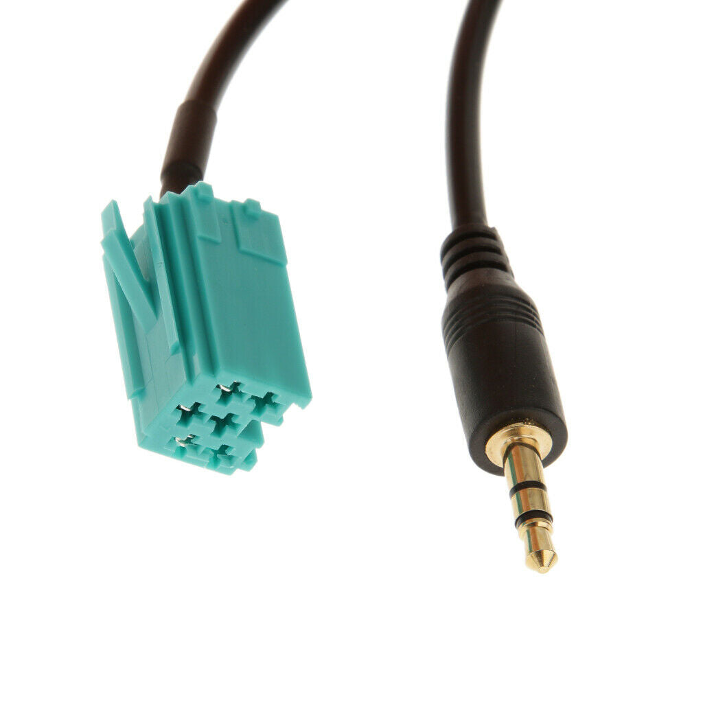 Car Radio MP3 Auxiliary Adapter Aux Input Jack Lead Cable with Radio Keys for