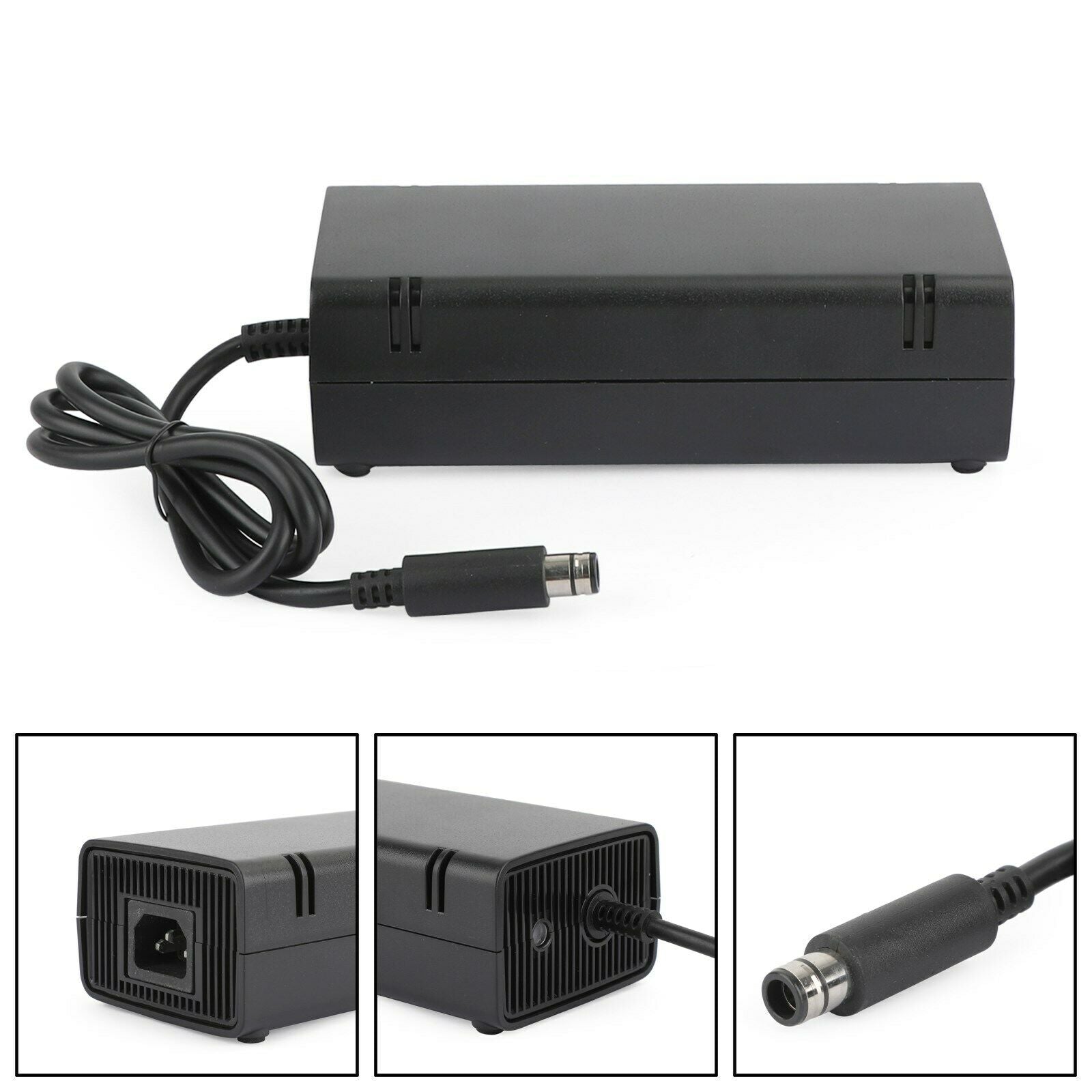 Power Supply AC Adapter 115W Power Cord Cable Fit for Xbox 360 E US Plug