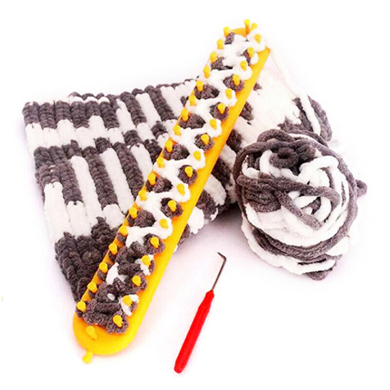 3pcs/Set Weaving Loom Knitting Kit Plastic Pompom Sock Hat Scarf Scarves Ma Fx
