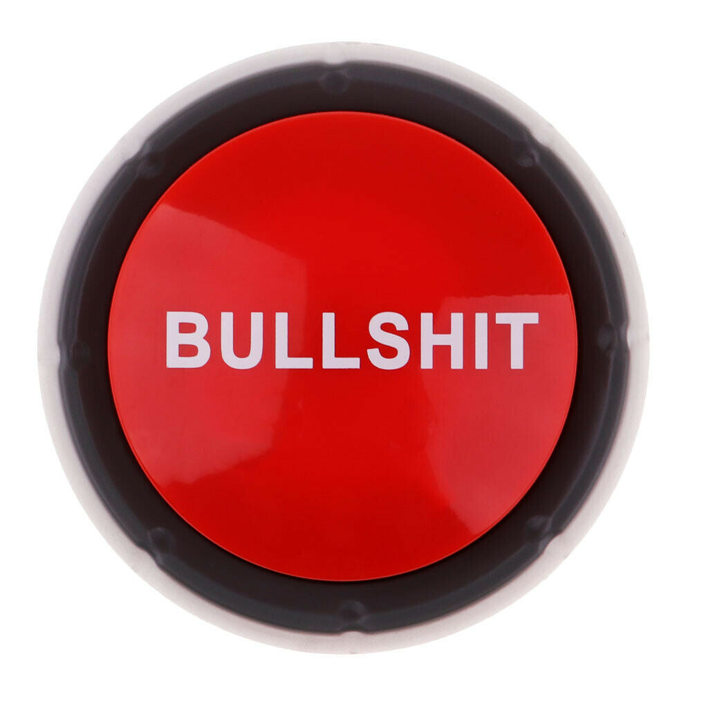 Talking Bullshit Kids Push Button Sound Box - 2 Pack