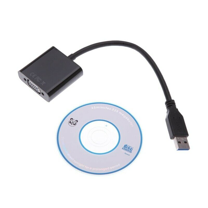 USB 3.0 to VGA Multi-display Adapter Converter External Video Graphic Card BlaY5