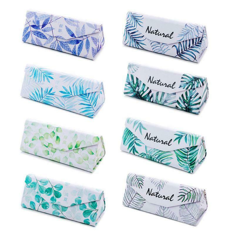 Folding Glasses Box Women Girls Small Fresh Simple Portable Students Myopia Sun