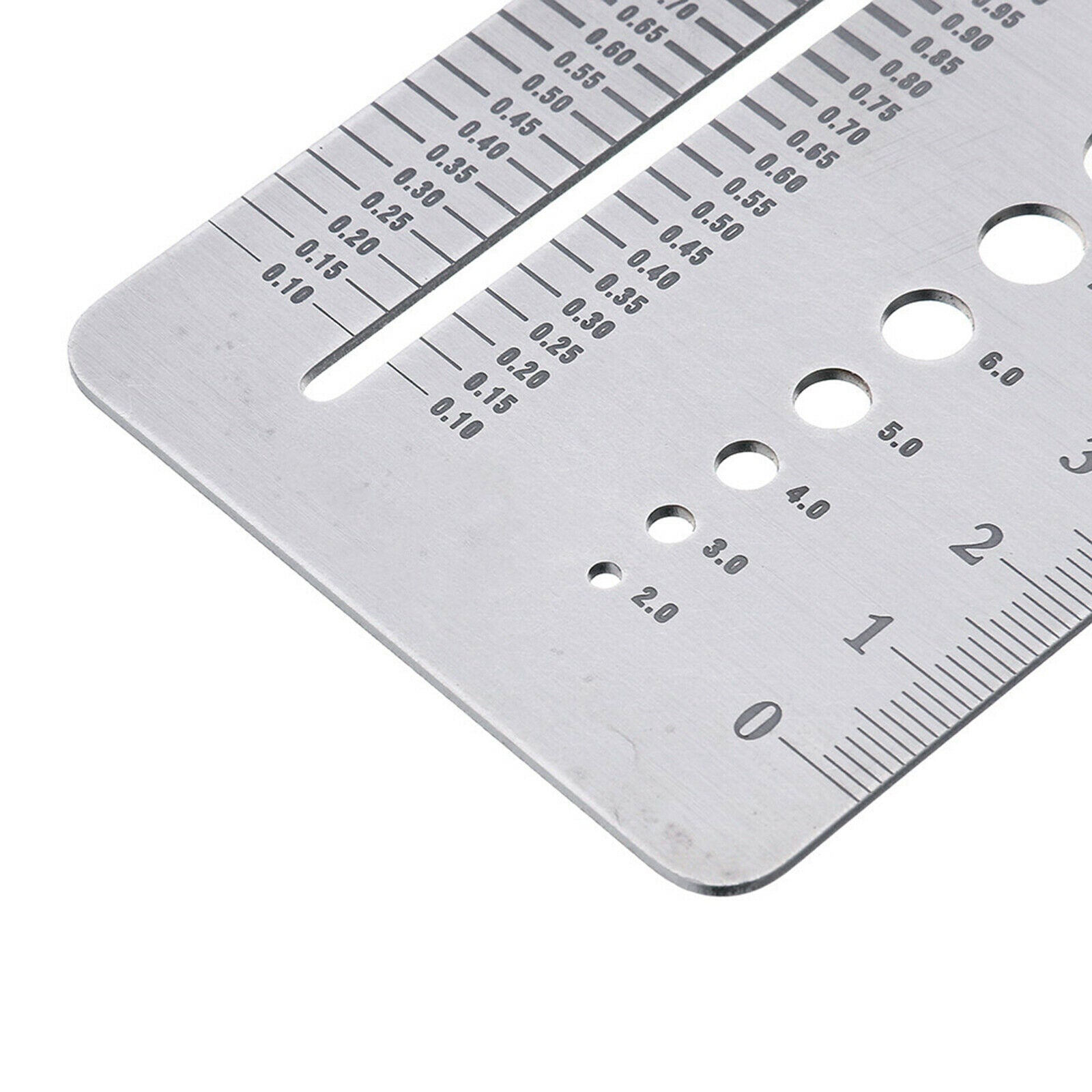 Bolt Nut Screw Gauge Plate Diameter Measuring Gauge Checker Marking Tools