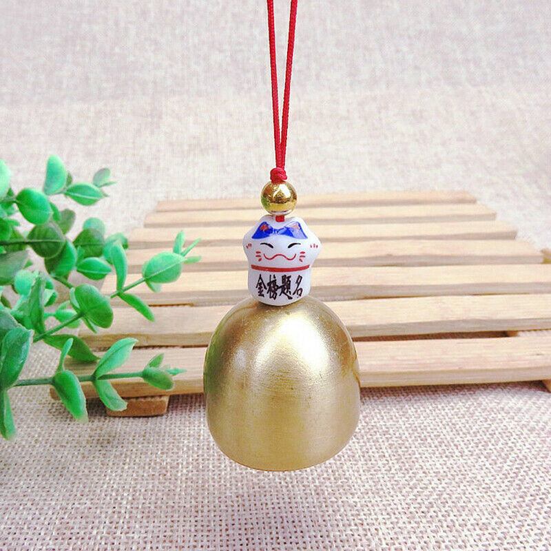 Bell Blessing Feng Shui Wind Chime for Good Luck Fortune Home Car Hanging.l8