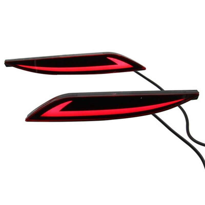 Car LED Rear Bumper Reflector Brake Light Turn Signal Light Tail Led Warning LW7