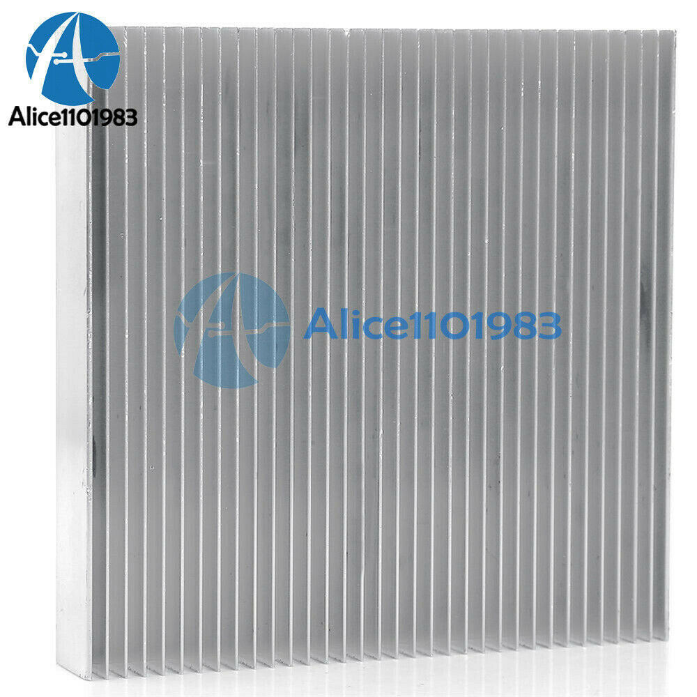 90x90x15mm Aluminum Heat Sink Cooling For LED Power IC Transistor DC Converter