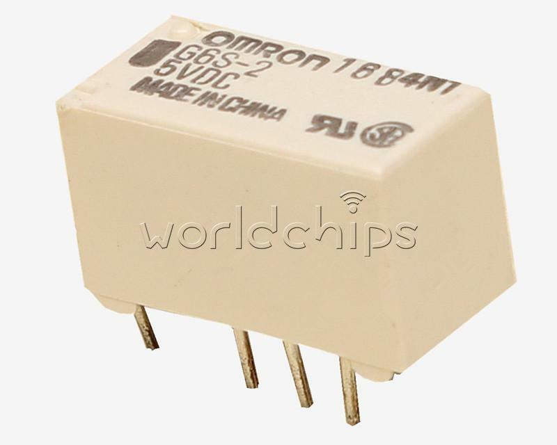 5PCS New 5V G6S-2-5VDC Relay 2A 250V AC DC 220V 8PIN for Omron Relay