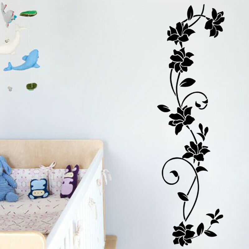 Flower DIY Removable Art Vinyl Wall Stickers Home Decor For Home Decorati.l8
