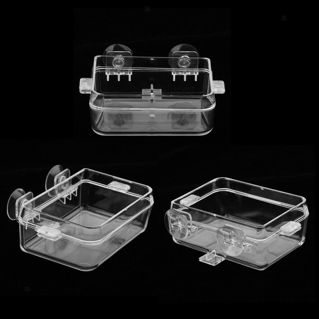3 Pieces Plastic Tortoise Reptile Terrarium Water Dish Food Bowl Feeder