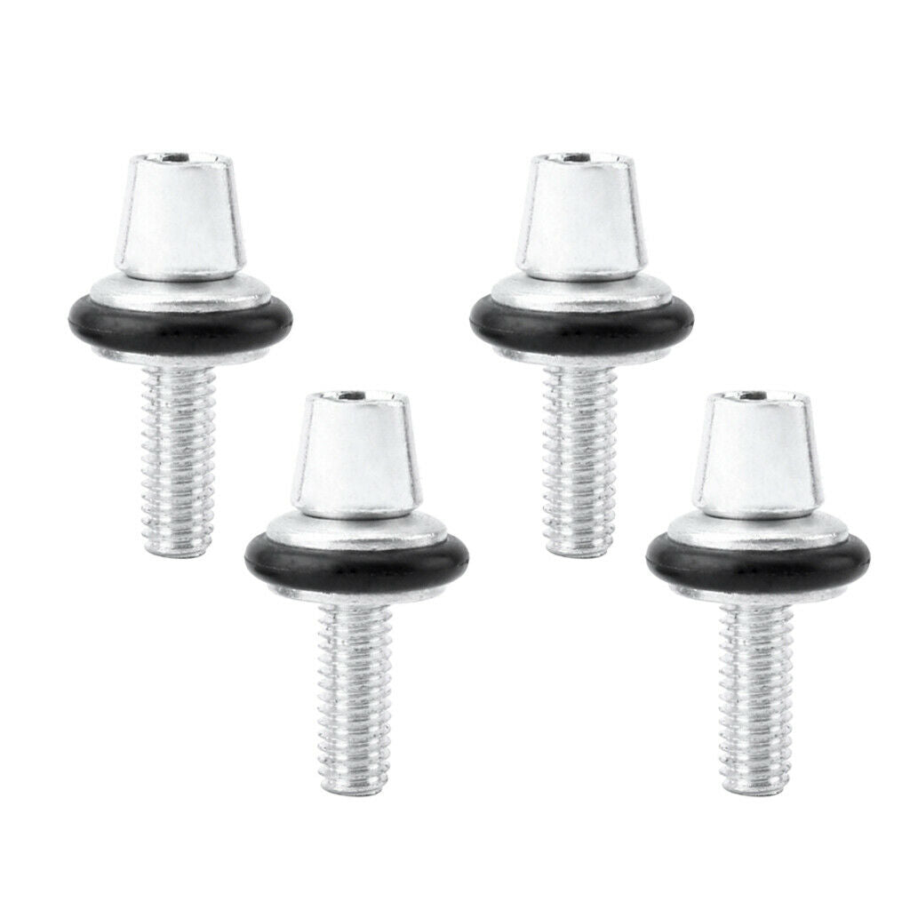 4X Aluminum Alloy Road Bike  V/C Brake Caliper Fixed Screws M6 Fitting