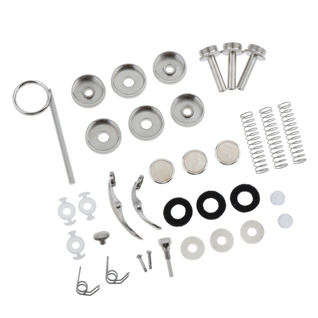 Trumpet Maintenance Repairing Parts Tools Musical Instrument Kit Combo Set