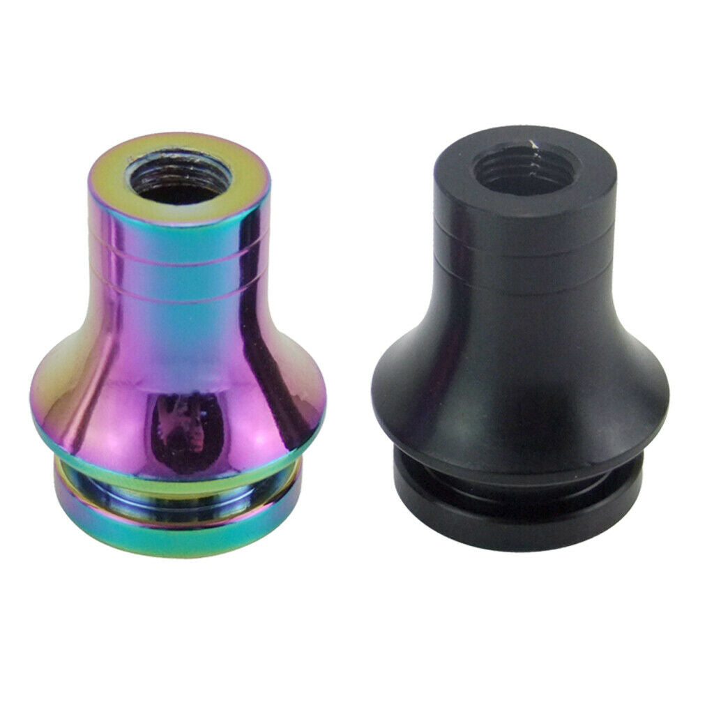 Shift Knob Retainer Adapter for Manual Gear Shifter Lever Black + Multicolor