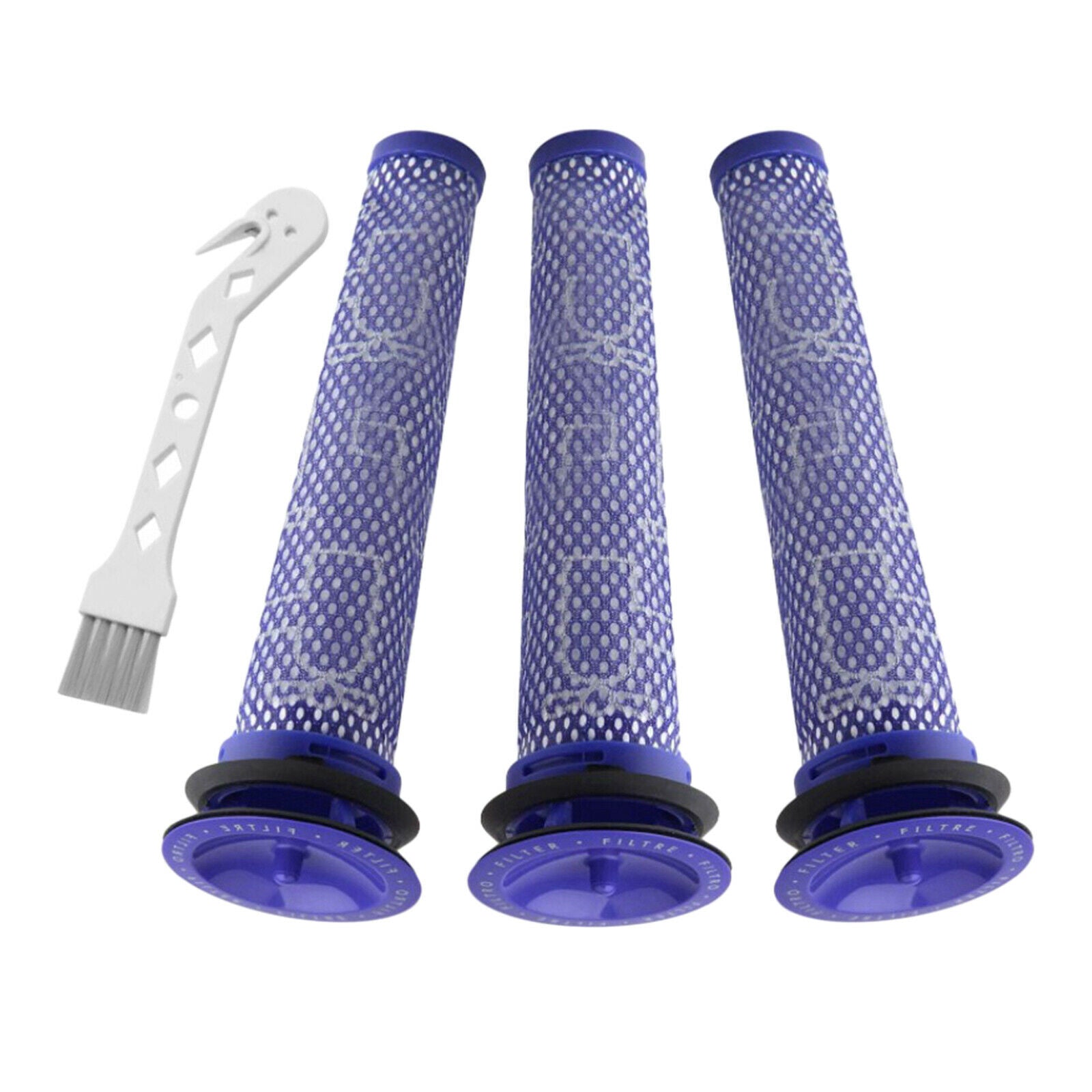 3 Pack Pre Filters For Dyson DC58 DC59 V6 Vacuum Cleaner Accs 965661-01