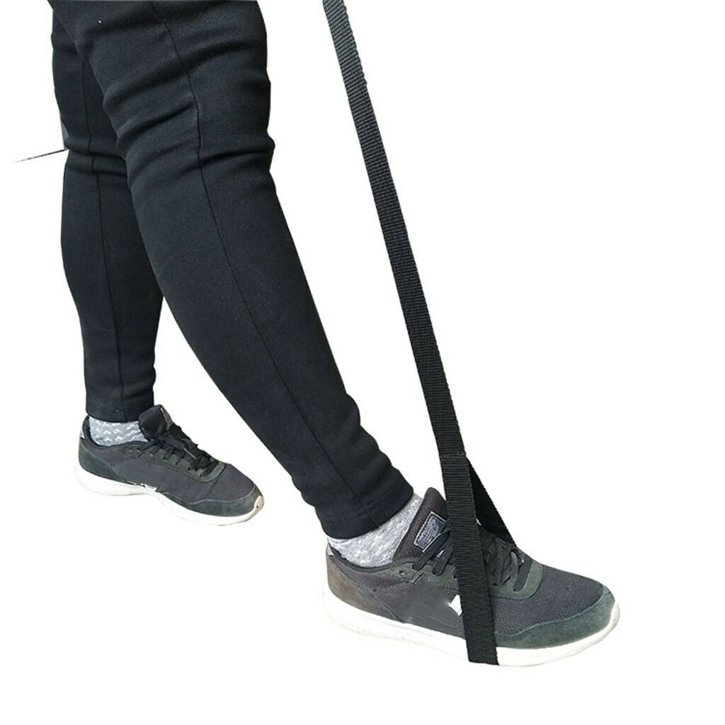 Leg Lifter Strap - 140cm Long - Rigid Foot Loop with Hand Loop, Lifter Helper