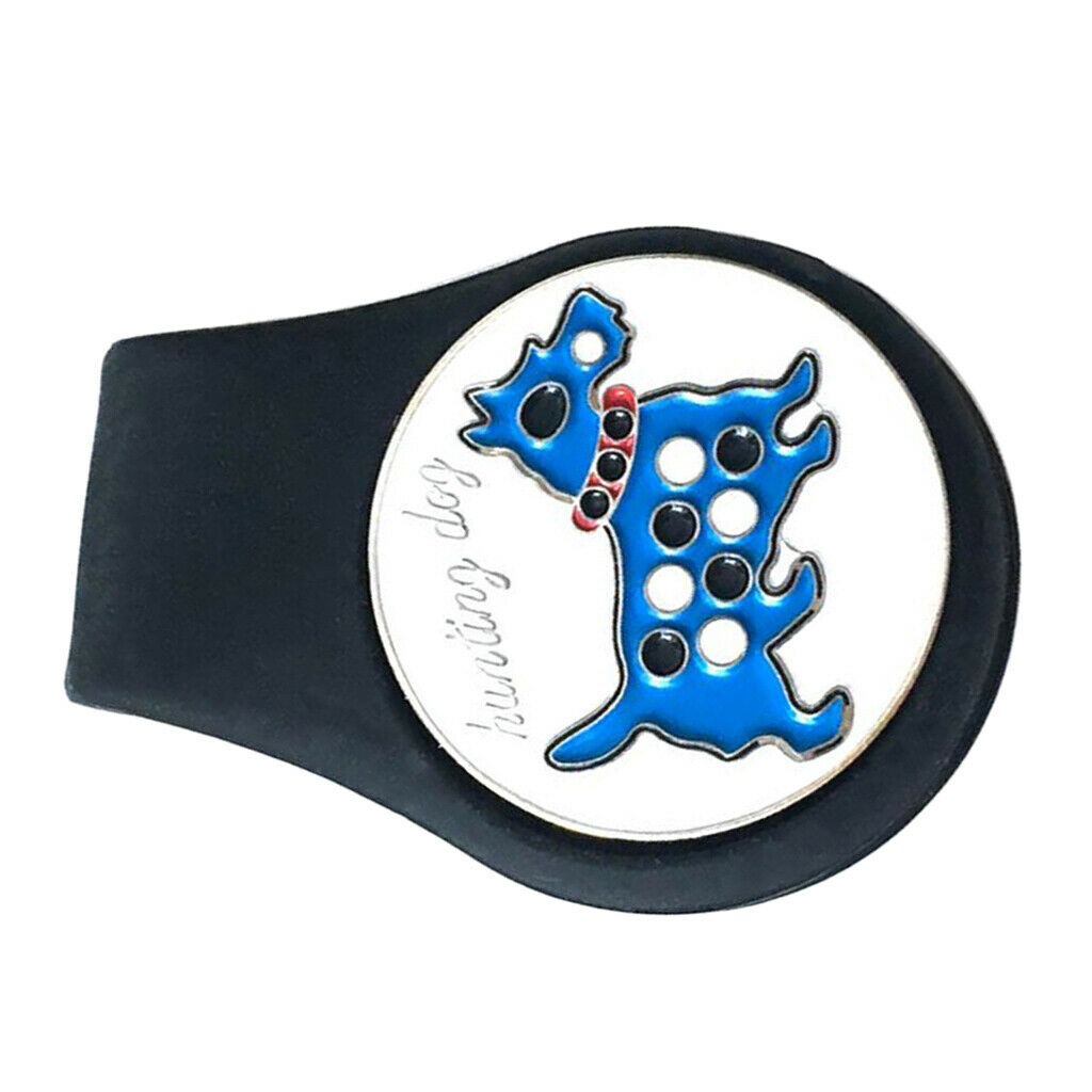 Golf Club Head Cover Wave Headcover Hat Clip with Ball Marker Protector Gift