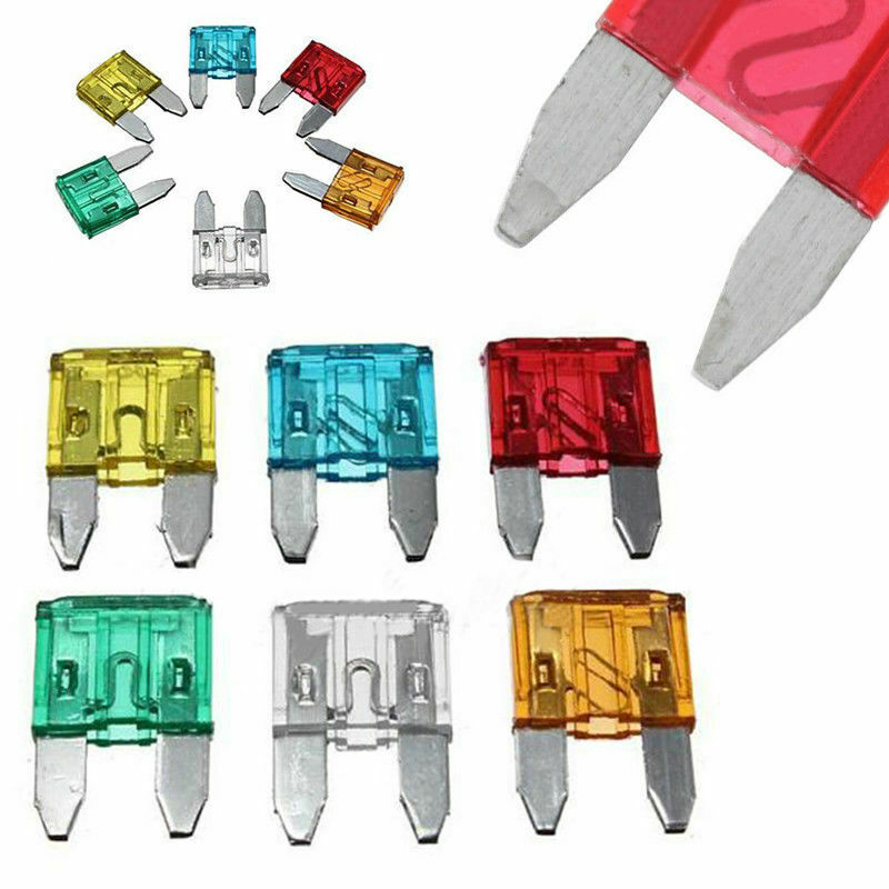 30pcs Mixed Assorted Mini Blade Fuse Truck Car Auto 5A 10A 15A 20A 25A 30A