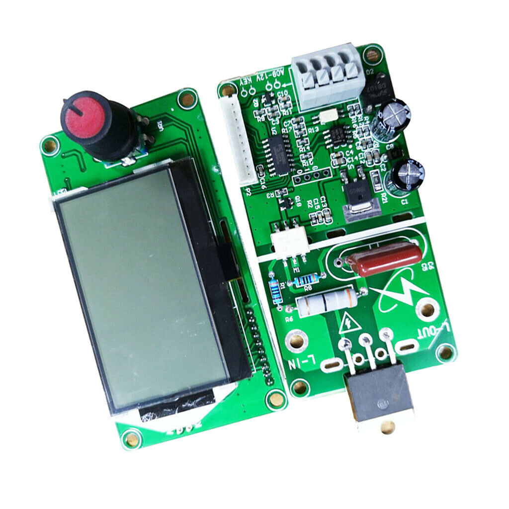 100A Digital LCD Double Pulse Encoder Spot Welder Machine Time Control Board