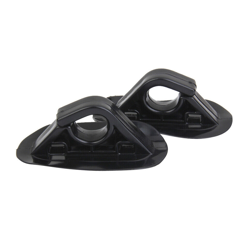 MagiDeal Oar Paddle Holder Hook Buckle for Boat Kayak Rubber Dinghy Black