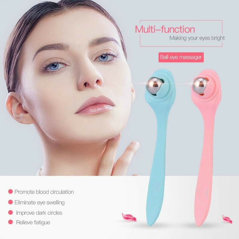 360 Degree Free Roller Ball Eye Massager Black Eye Ring Eye Bag Eyeball Beauty ï¼