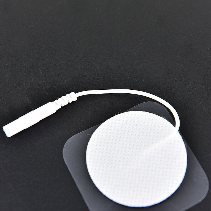 10x tens round electrode pads electrode patch for machine 4cDEAU