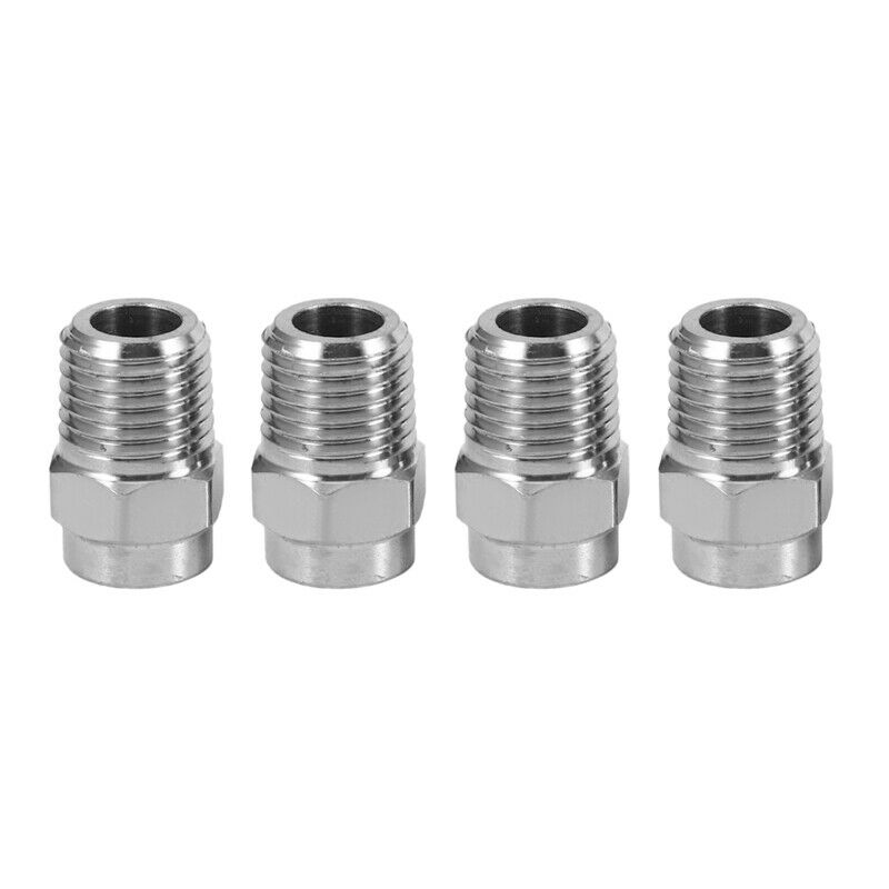 4 Pcs Pressure Washer Surface Cleaner Nozzle Replacement Thread Type Spray NozG8
