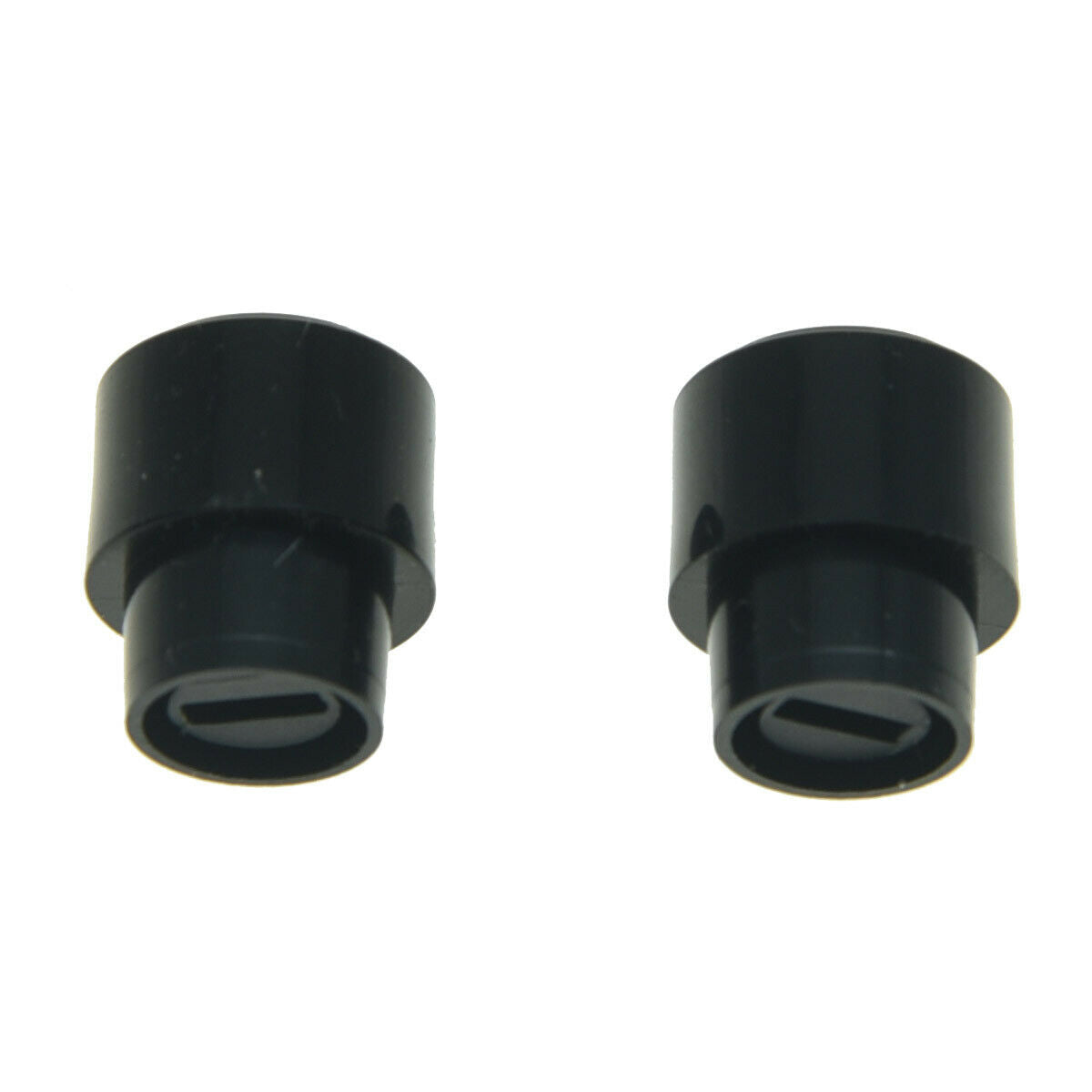 2x Black Guitar 3 & 4 Way Pickup Switch Tip Cap Barrel Switch Knob For USA Tele