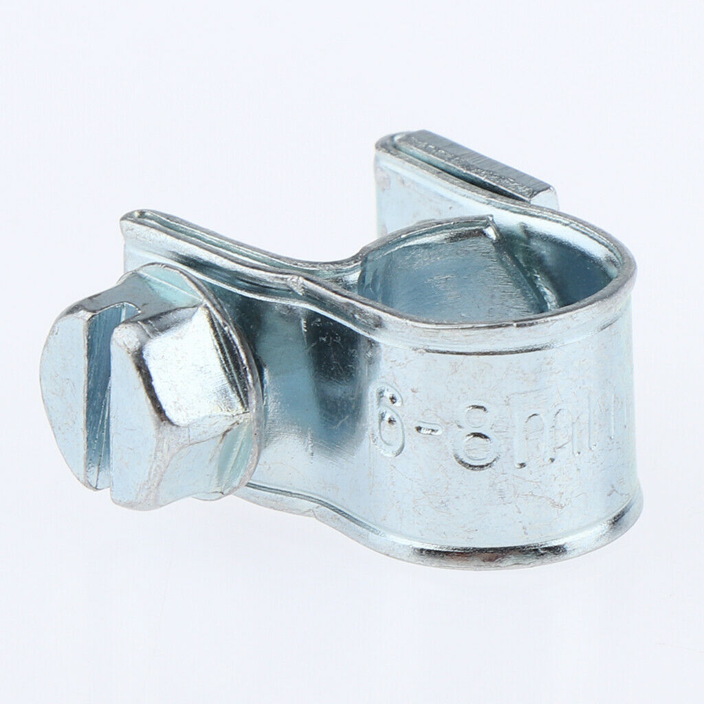 20pcs  Hose Clamps Fuel Line Pipe Clip 6-8mm / 8-10mm