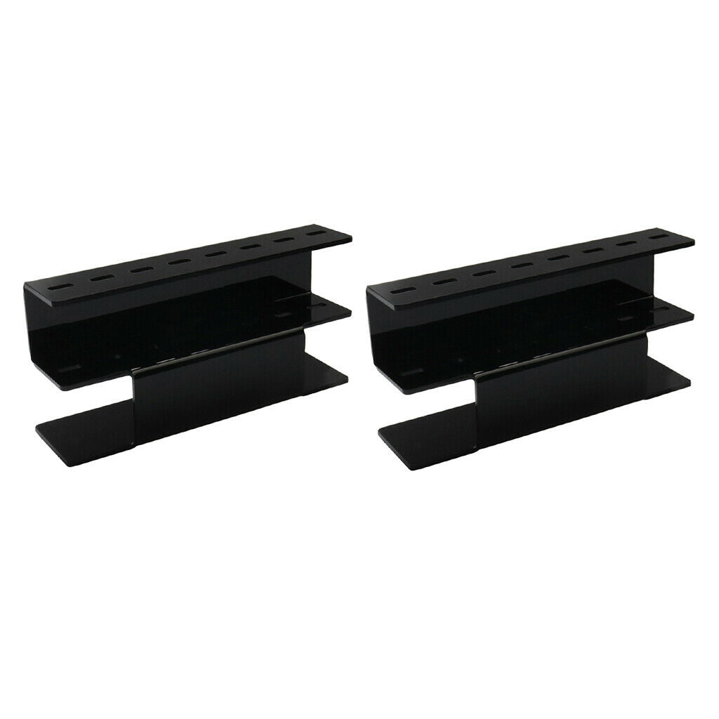 2PCS Tweezer Storage Holder Eyelash Extension Tools Supplies Acrylic Stand