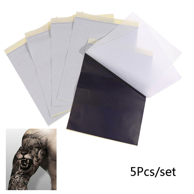 5Pcs/Set Tattoo Transfer Paper Stencil Carbon Thermal Copier Tracing Hect.l8