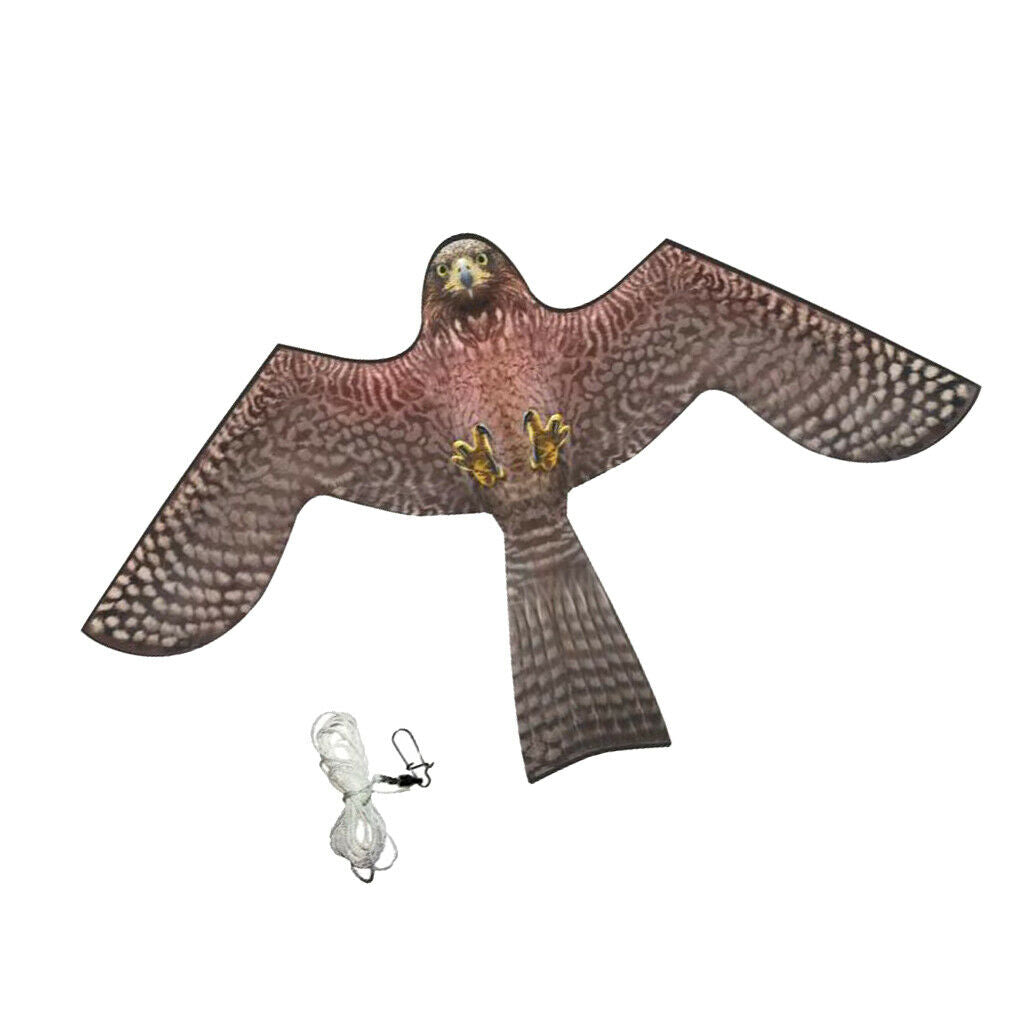 Bird Flying  Kite, Large Eagle Kites Scarecrow Decoy for Farm Garden Pest Bird