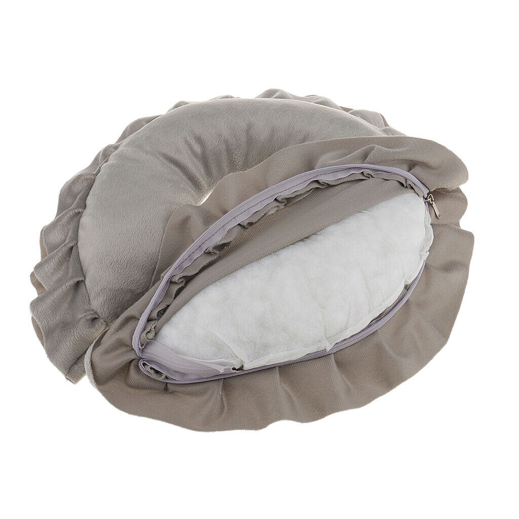 1Pcs Soft Spa Massage Table Cradle Face Pillow Neck Head Cushion Gray