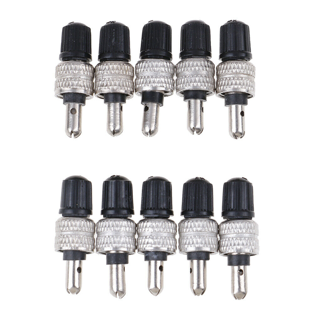 10Pcs Bike bicycle wheel tire valve core replacement rep TwJCDD