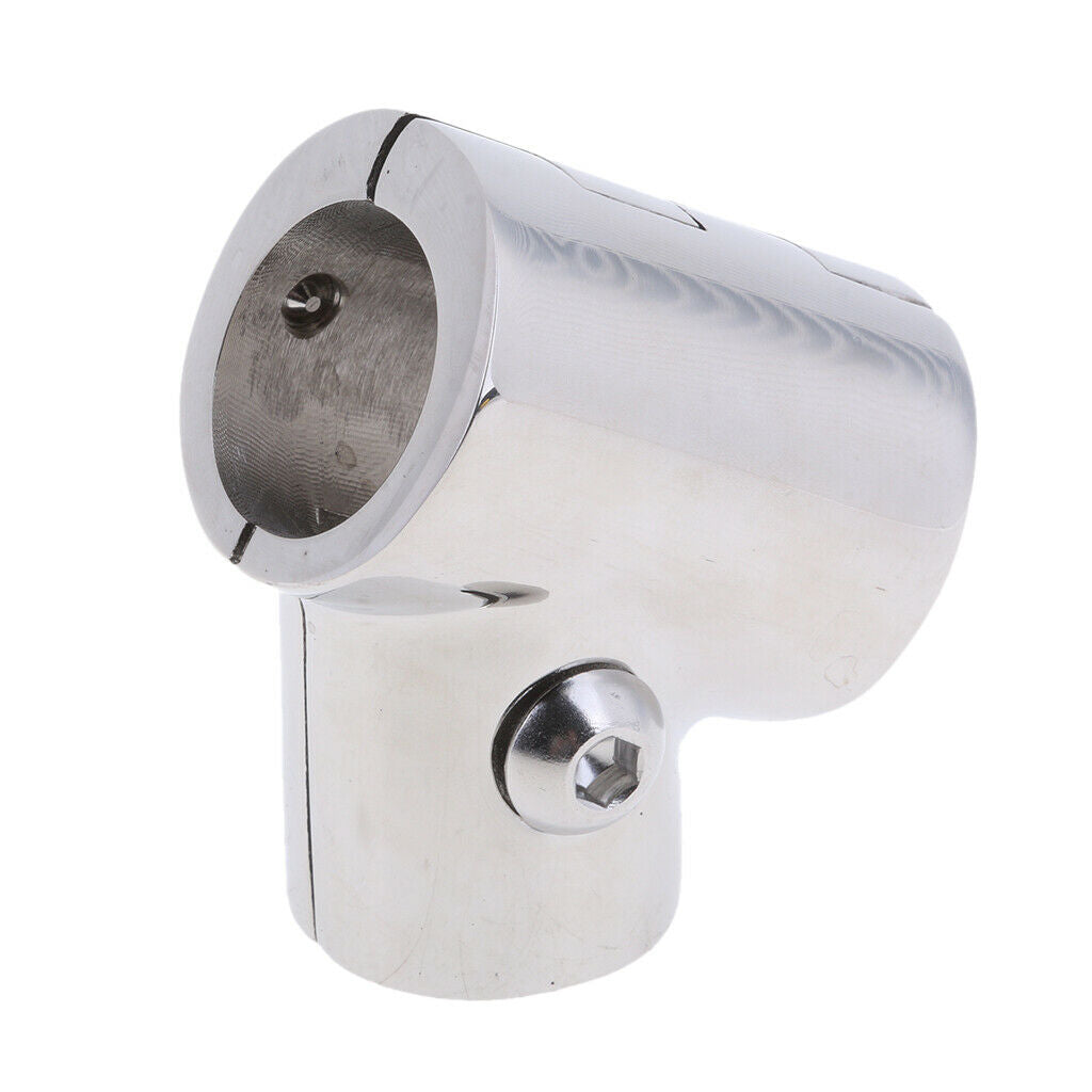 Stainless steel boat handrail 1 inch boat handrail tee 60 degree hand rails