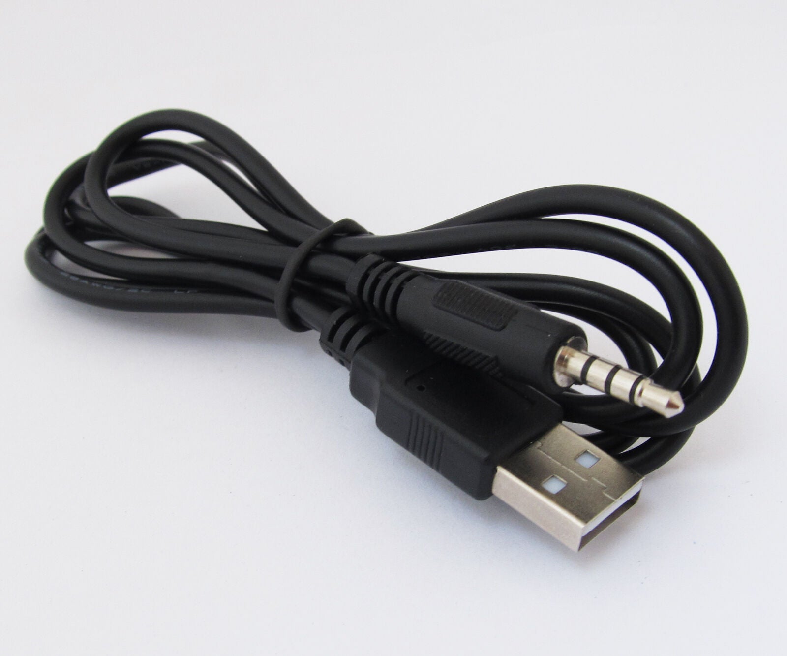 1pc 1.2M 4ft 3.5mm Male 4 Pole to USB A Male Adapter Convert Data Cord Cable