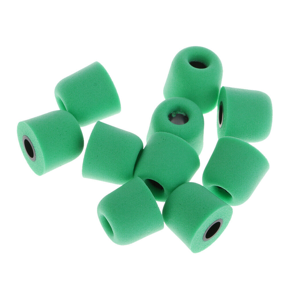 20x 4.5mm Eartips Bud Earbud Eargels Memory Foam Set For Earphone InEar