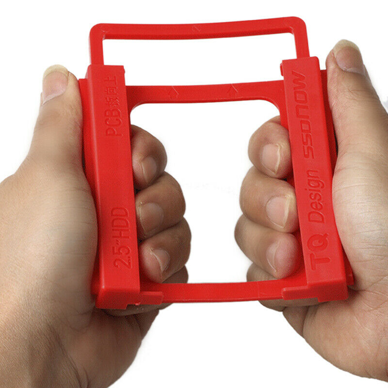 2.5to 3.5inch SSD to HDD Screw-less Mounting Adapter Bracket Hard Drive H.l8