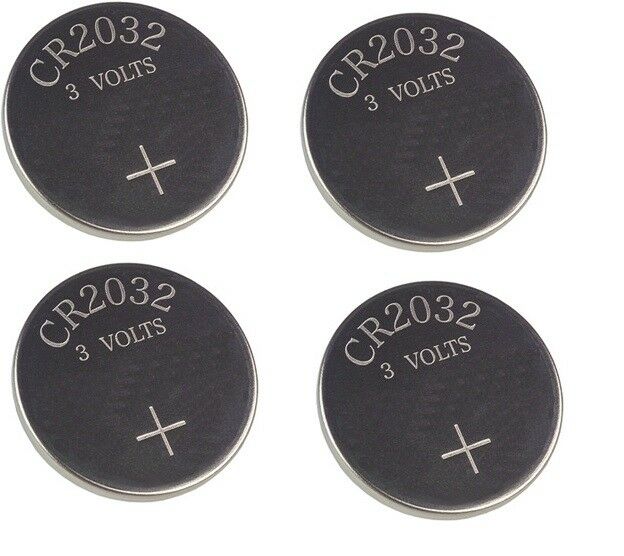 4 X REMOTE KEY FOB BATTERY CR 2032 FITS ROVER 200 400 25 45 75 MG MGTF ZR ZS