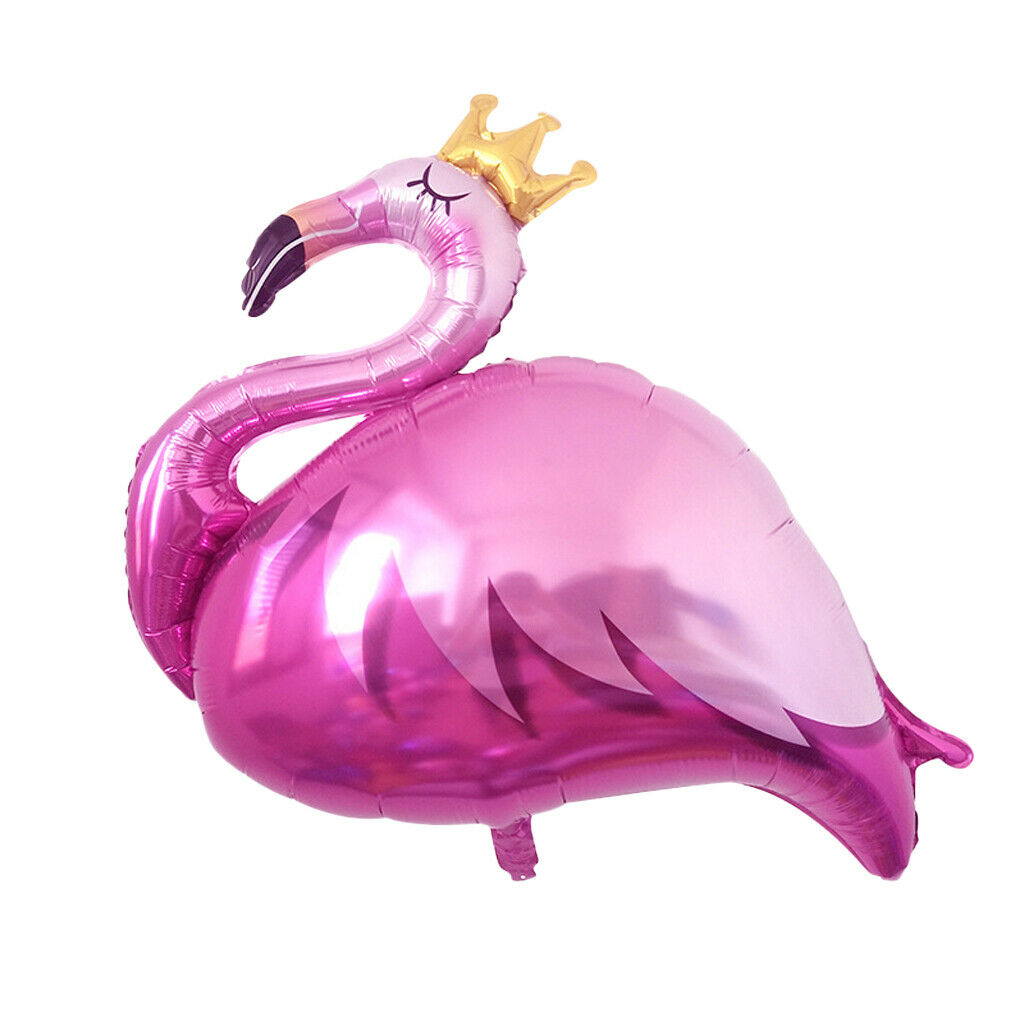 Lots 10 Flamingo Bird Mylar Foil Balloons Birthday Party Holiday Ornaments