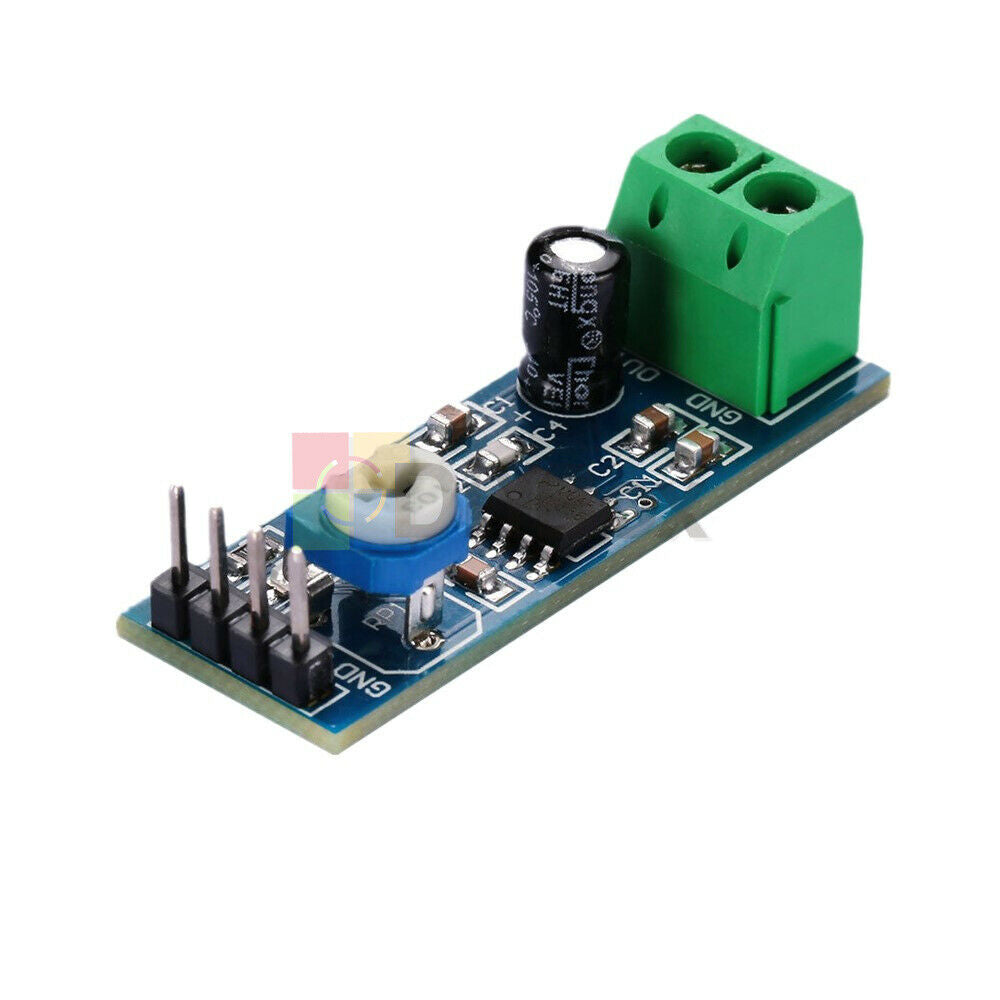 2Pcs 200 Times Gain 5V-12V LM386 Audio Amplifier Module Adjustable Resistance