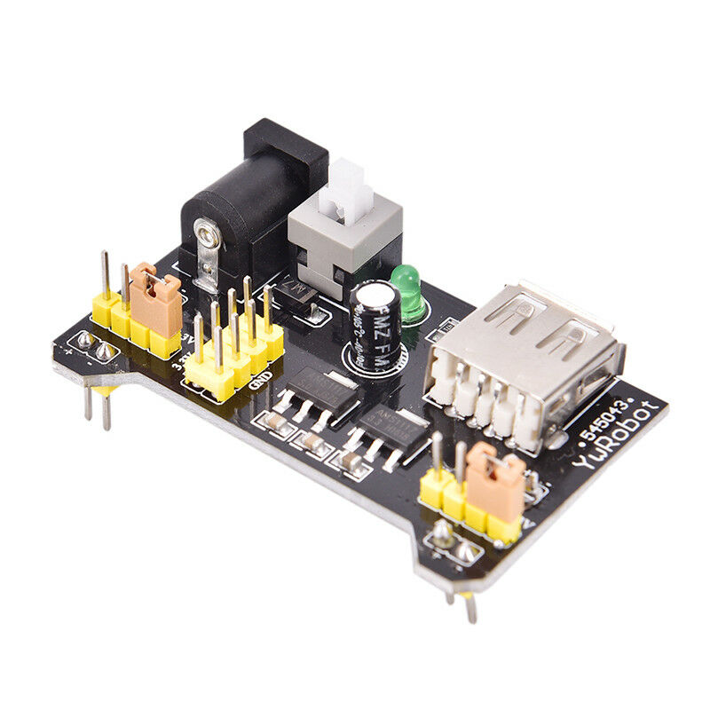 Breadboard Power Supply Module Shield 3.3V 5V For MB102 Solderless Bread Boar Tt