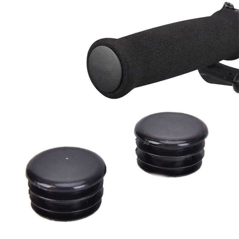 2 Pcs/Set Bicycle Handlebar Cap Plug Dustproof Grips End Bar Plugs Bikes .l8
