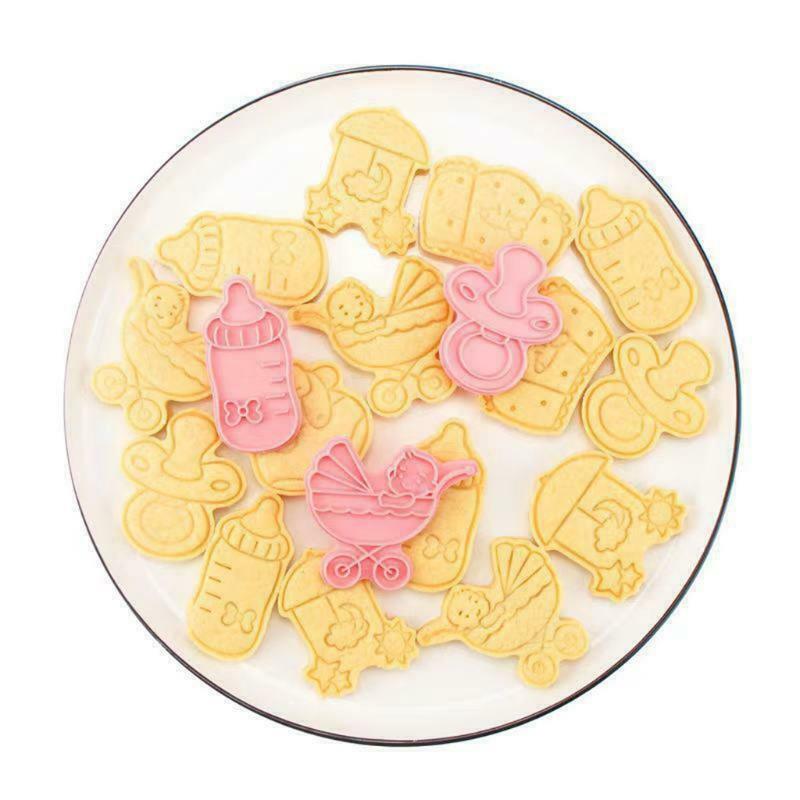 Dessert and Fondant Biscuit Cutters Plastic Material Cookie Cutters Cake Baking