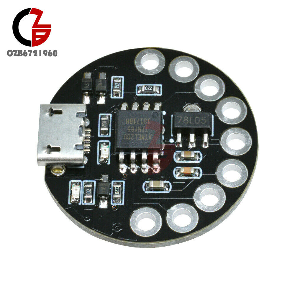 5PCS Micro USB LilyTiny LilyPad ATtiny85 Development Board Module For Arduino