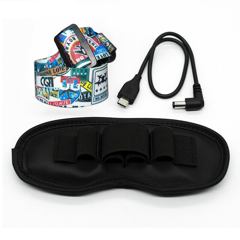 Suit for DJI FPV flight video glasses V2 graffiti color headband fixed strap