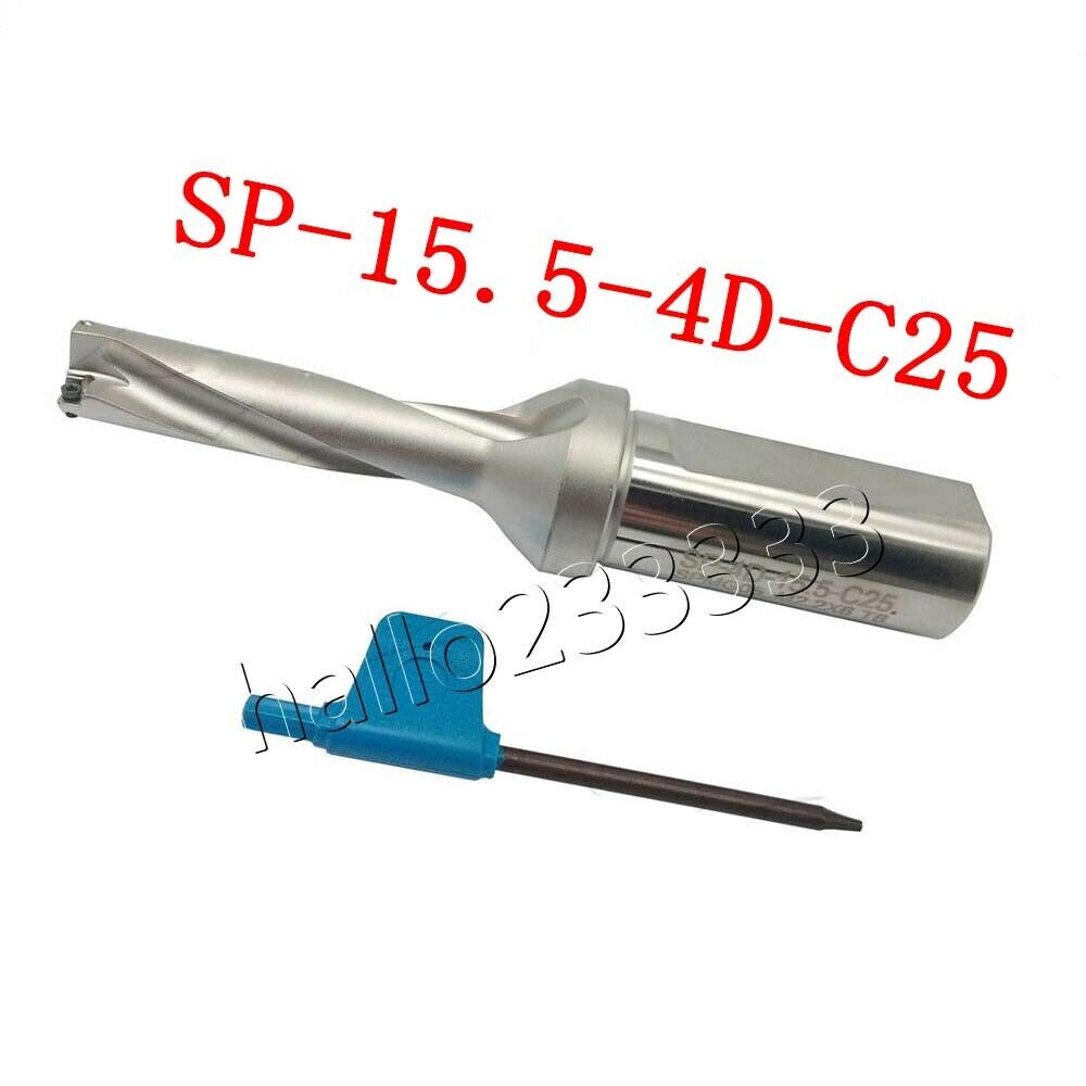 SP-15.5-C25-4D U drill indexable drill 15.5mm C25-4D FOR SPMG05 U drill inserts