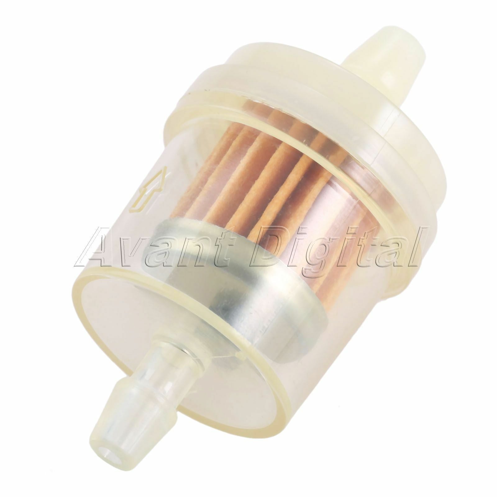 Motorcycle Plastic Gasoline Filter Clear 1/4 inch 6mm hose line gas fuel filters